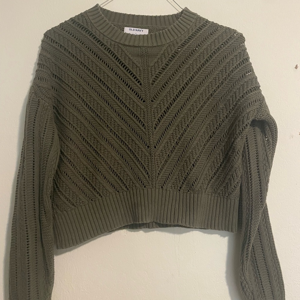 Old Navy Women's Olive Sweater
